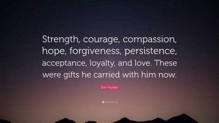 Strength, Courage, And Hope Revealed