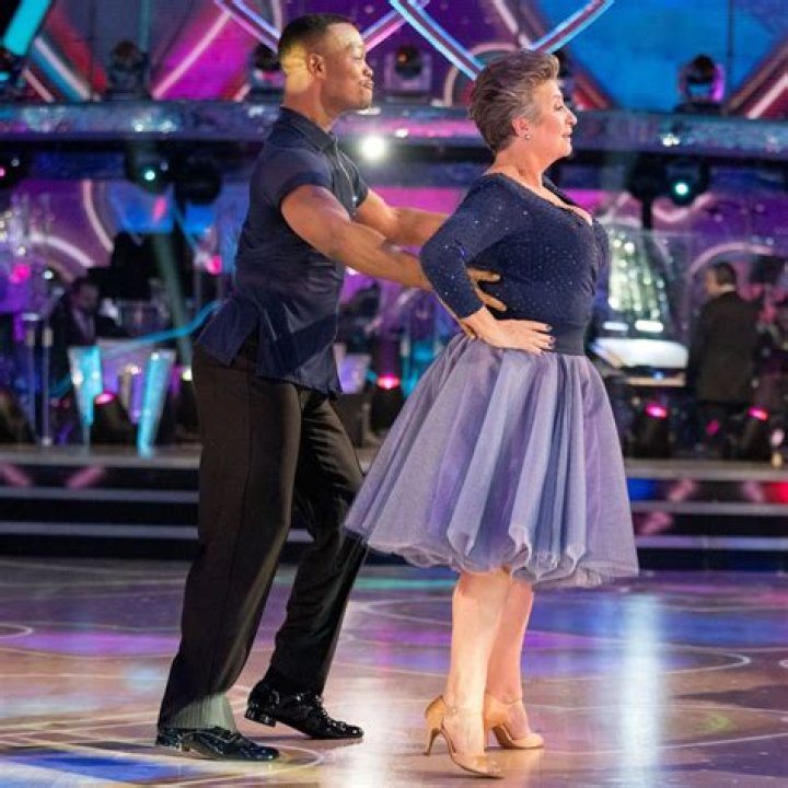 Strictly Come Dancing Caroline Quentin, Jason Bell and Max