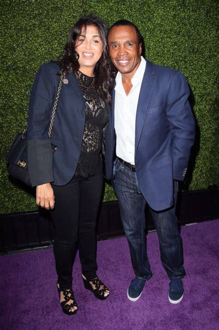 Sugar Ray Leonard And Wife Bernadette At The 3rd Annual Pink Party