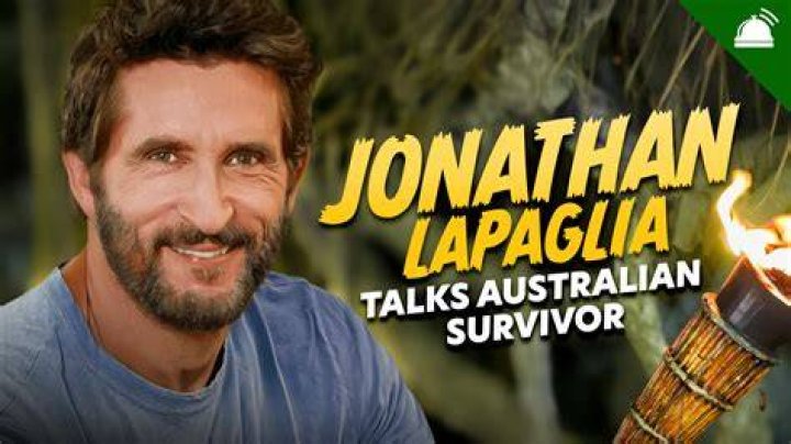 Survivor host Jonathan LaPaglia holds hands with his 22yearold
