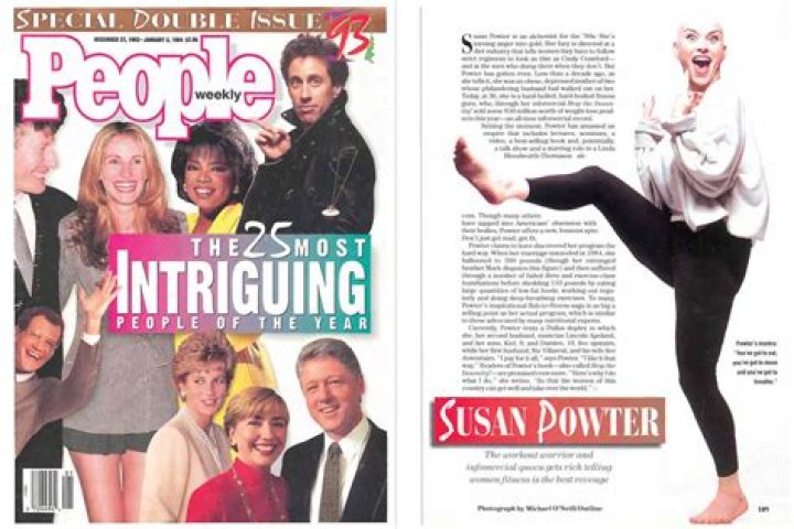 Susan Powter Celebrities lists.