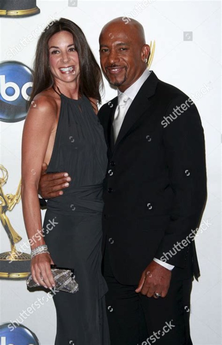 Talk show host Montel Williams and wife Tara Fowler arriving for the