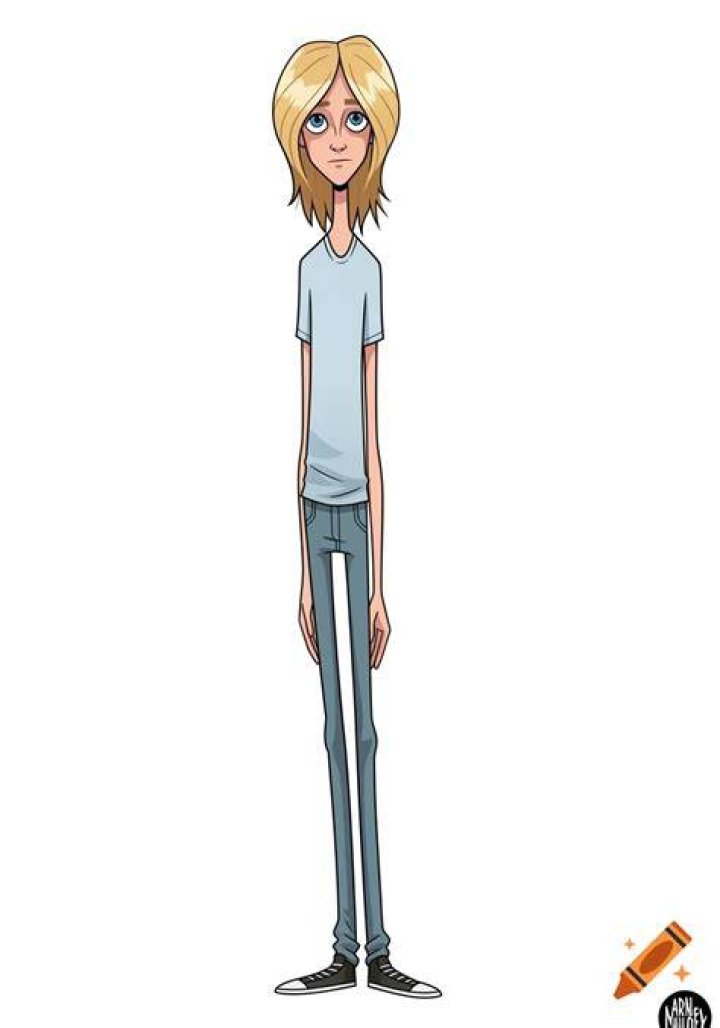 Tall Skinny Cartoon Character ClipArt Best