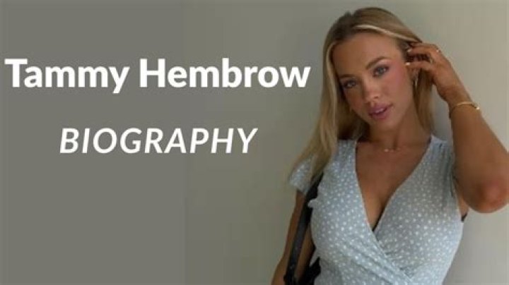 Tammy Hembrow Age. Net Worth VergeWiki