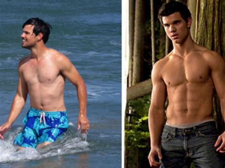 taylor lautner body and his 6 pack abs for his role as Jacob Black in Twilight series.