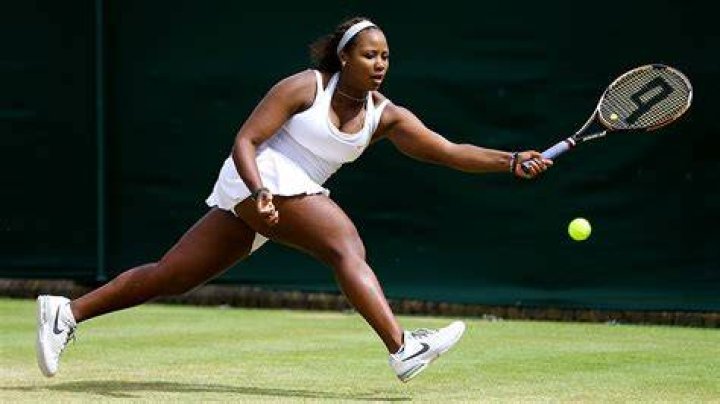 Taylor Townsend Drop Volley Hit