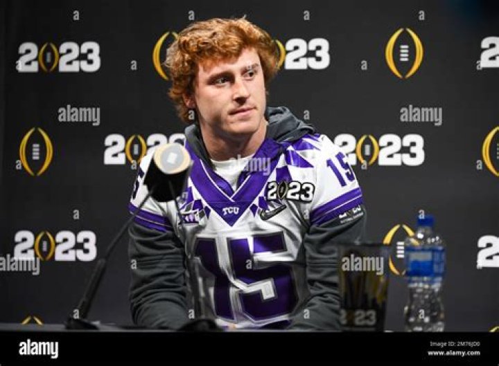 TCU quarterback Max Duggan could miss game against Texas