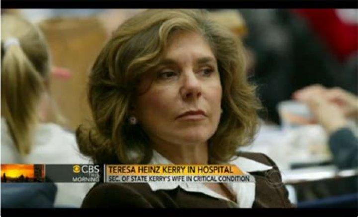 Teresa Heinz Kerry hospitalized in Boston