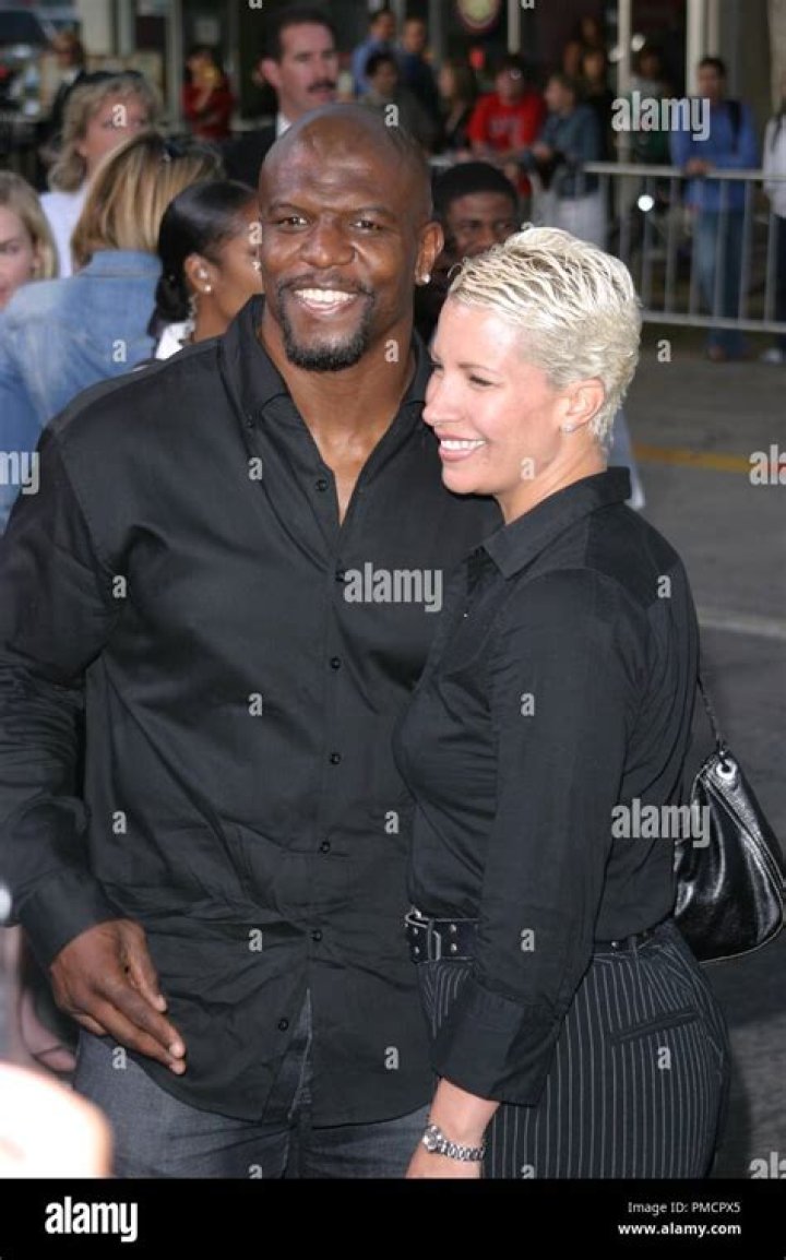 Terry Crews and wife Rebecca KingCrews at the World Premiere of THE