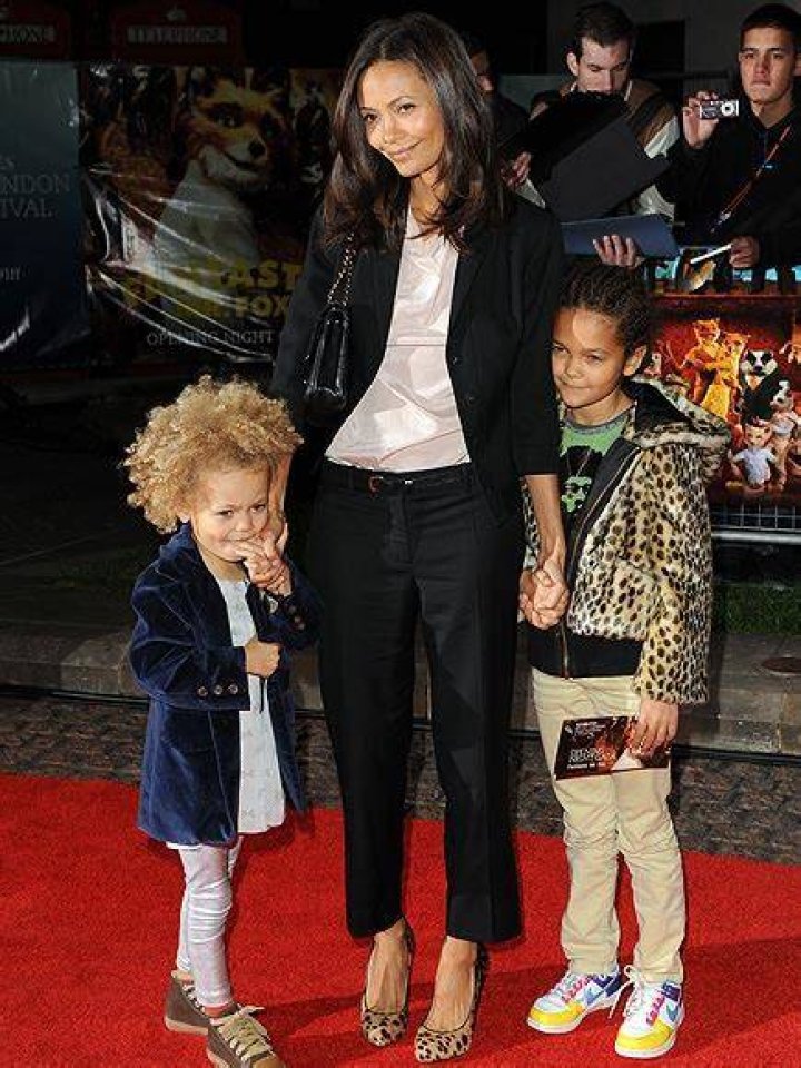 Thandie Newton Has Two Daughters Nico And Ripley Parker