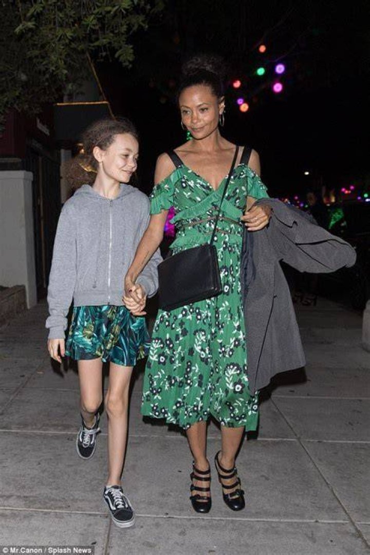 Thandie Newton joins lookalike daughter Nico Parker at premiere of film