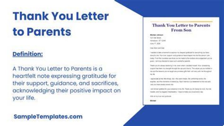 Thank You Letter To Parents On Wedding Day How to, Templates