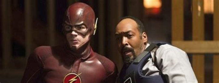 The Flash Jesse L. Martin and Candice Patton (photo via Candice's