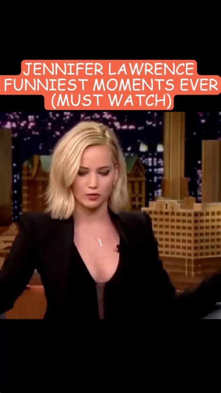 The Funniest Jennifer Lawrence Moments Ever