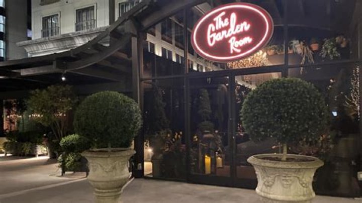The Garden Room In Is A Hidden GardenThemed Restaurant
