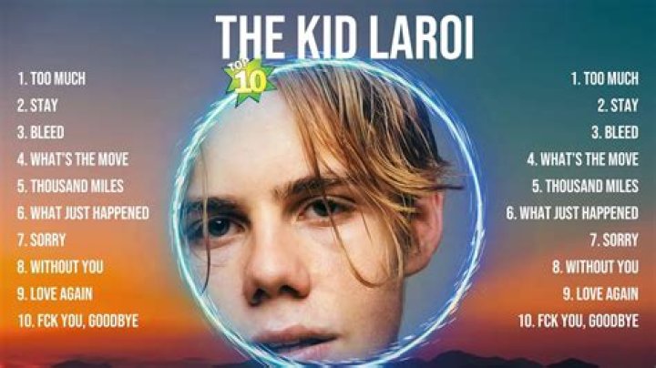 The Kid Laroi - Most Famous Singers from Australia