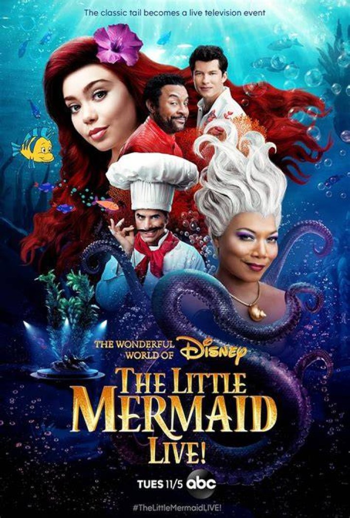 The Little Mermaid Live! (2019) Character Poster Queen Latifah as