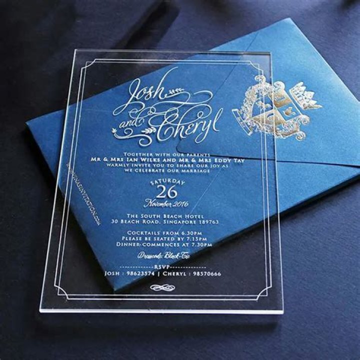 The majority of wedding invitation companies can offer a choice of