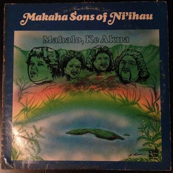 The Makaha Sons of Ni'ihau, c. 1984. Hawaiian music, Native people