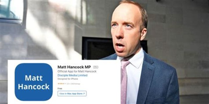 The Matt Hancock app! Senior Tory MP launches his very own smartphone