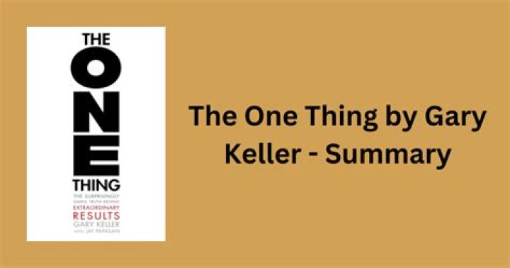 THE ONE THING, By Gary Keller EARN SAVE INVEST FOR FINANCIAL FREEDOM