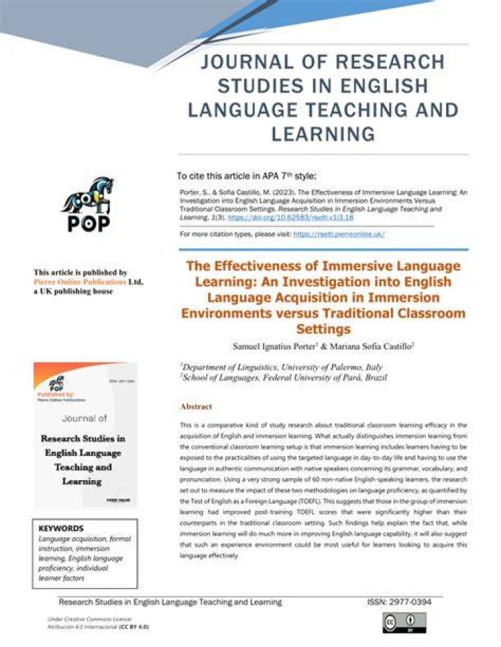 The Revolutionary Approach To Immersive Language Learning