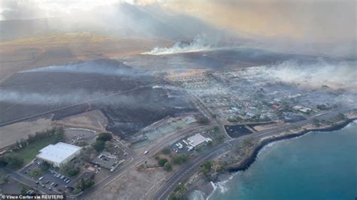 The Royal Lahaina Resort Fire