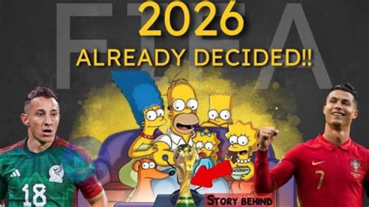 The Simpsons Prediction 2026 World Cup YouTube