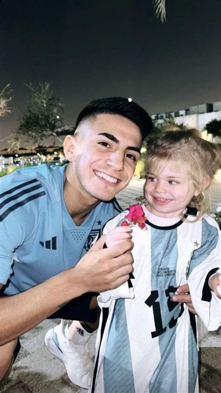 Thiago Almada Family