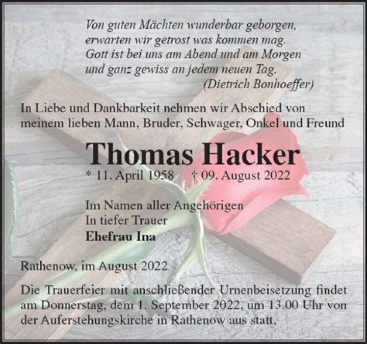 Thomas Hacker's Cause of Death How Did the Boy Scouts' Serial