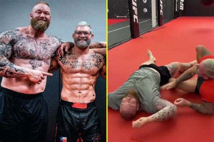 Thor Bjornsson &lsquo;humbled quite badly&rsquo; during training session with king