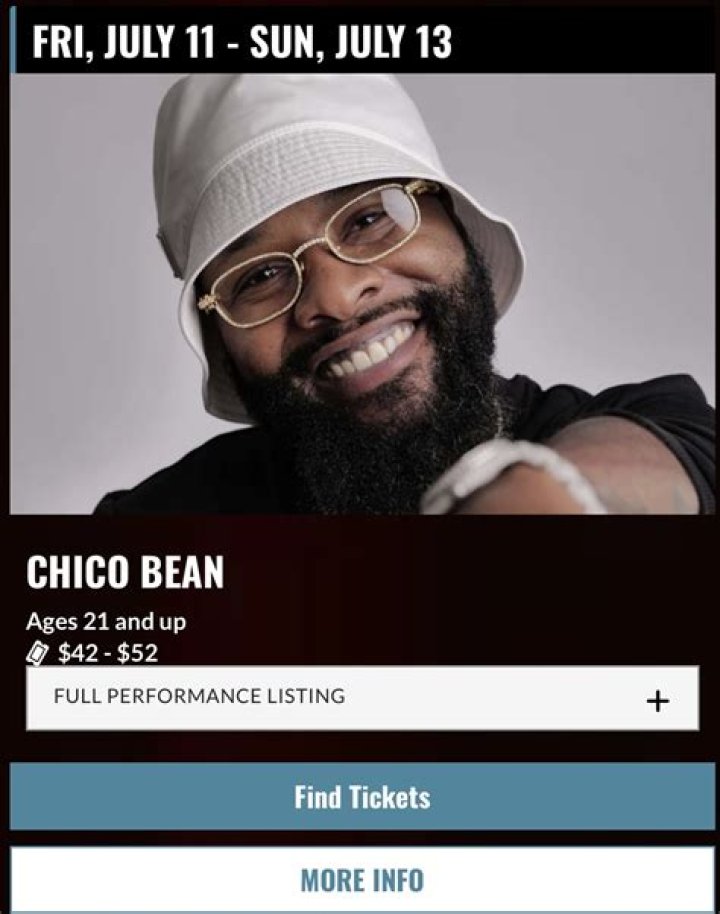 Tickets for CHICO BEAN MTV'S WildNOut in Norcross from Atlanta Comedy