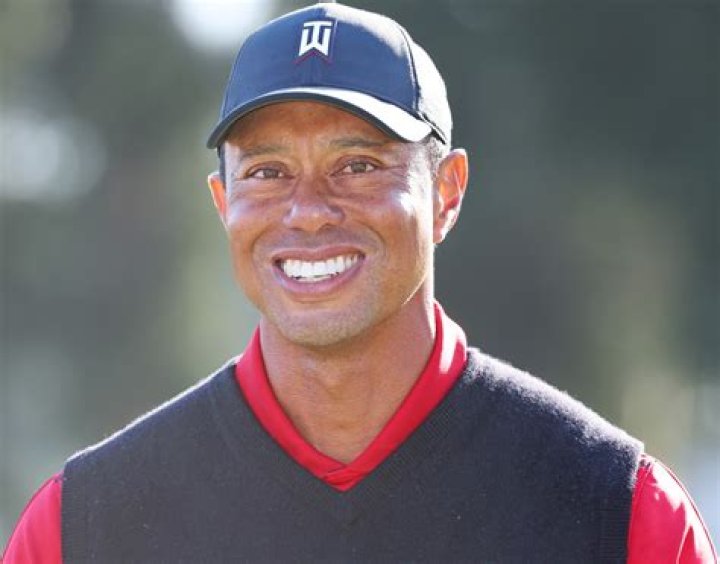 Tiger Woods' son Charlie impresses US Open fans with swing and feline