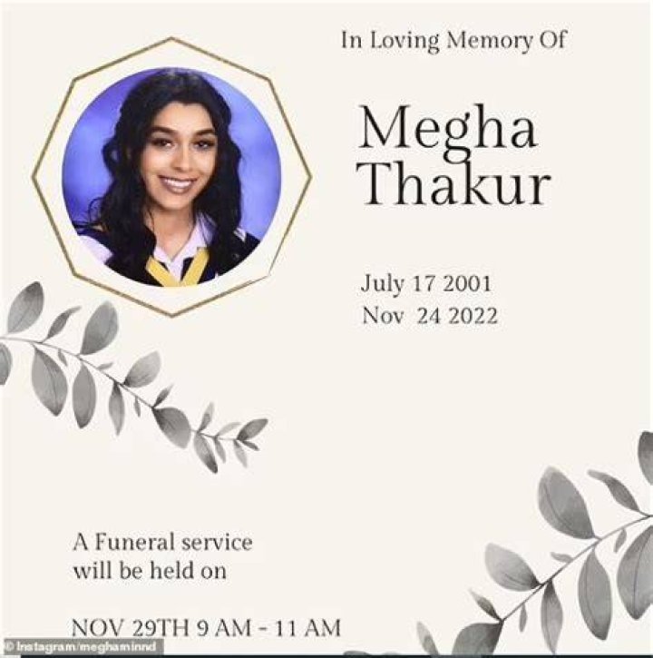 TikTok star Megha Thakur dies &lsquo;unexpectedly&rsquo; at age 21 The Independent