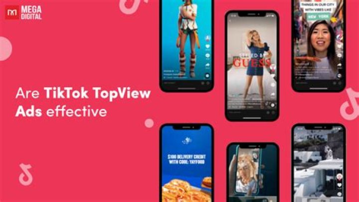 TikTok TopView Ads The best branding advertising solution