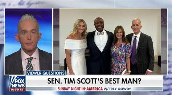 Tim Scott with girlfriend Mindy Noce Tim Scott with girlfriend Mindy Noce