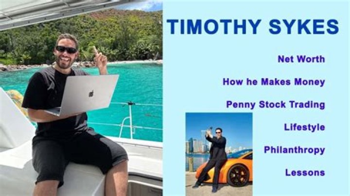 Timothy Sykes Net Worth in 2020 You Will Be Surprised! Penny Stock