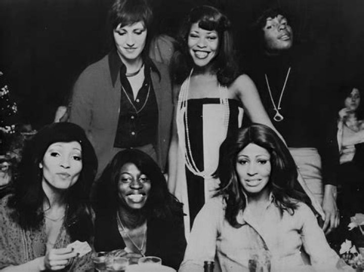 Tina celebrating her birthday in 1973 with Rhonda Graam, Debbie Wilson