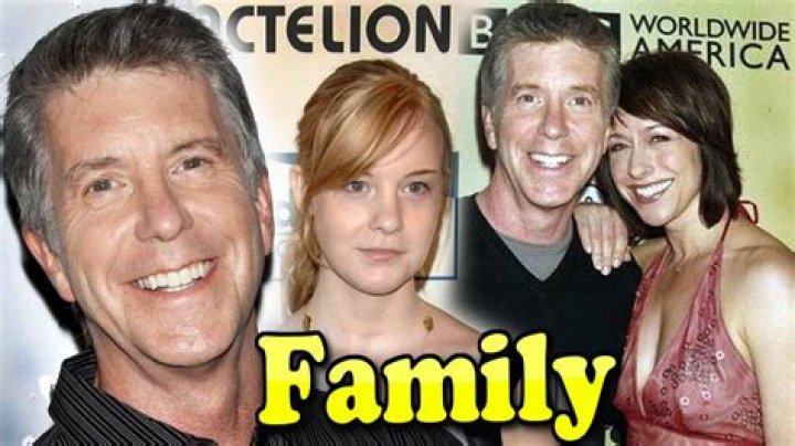 Tom Bergeron Family With Daughter and Wife Lois Bergeron 2020 Tom