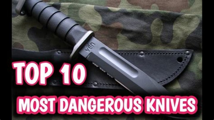 Top 10 Most Dangerous Knives My Deal Buddy YouTube
