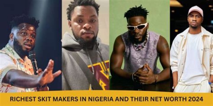 Top 10 Richest Comedy Skit Makers in Nigeria NaijNaira