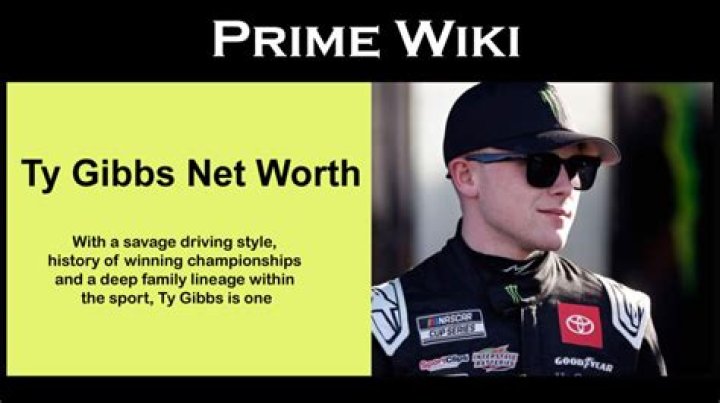 Ty Gibbs Net Worth 2022, Age, Wife, Height, Family, Father, Mother