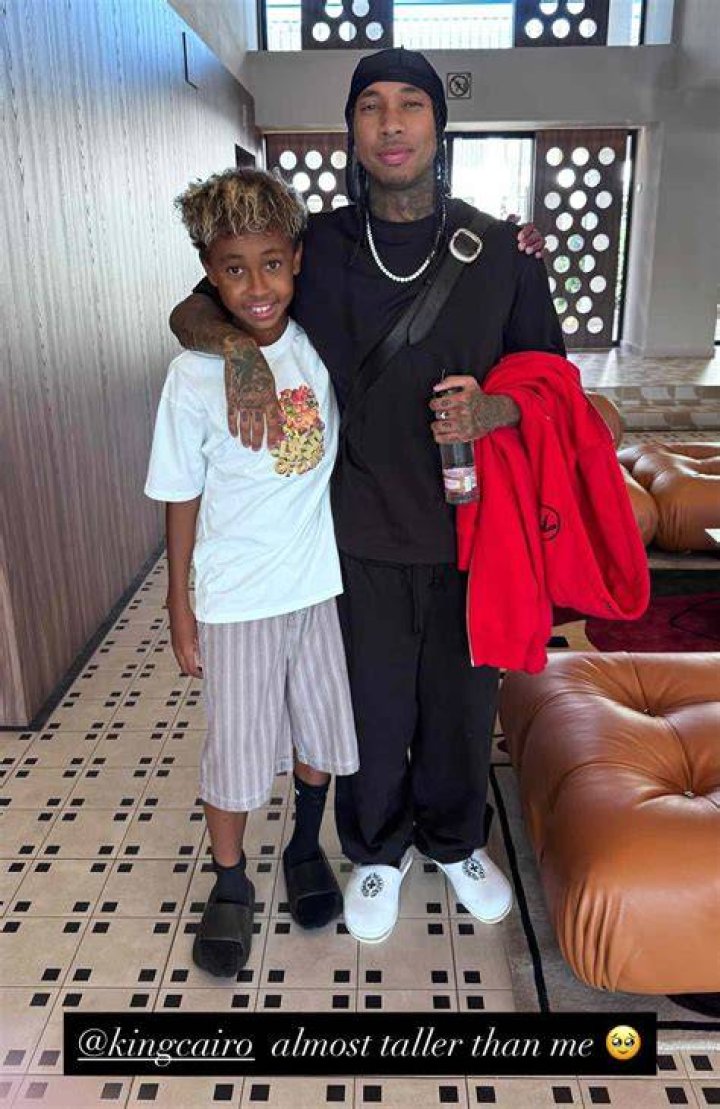 Tyga & his son King Tyga, Celebrity kids, Tyga and kylie