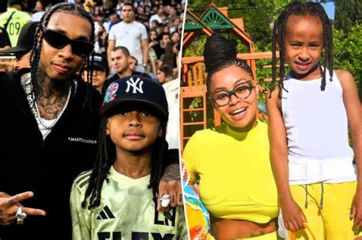 Tyga enjoys quality time with minime son King Cairo Daily Mail Online