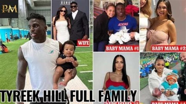 Tyreek Hill Family With Father,Mother and Girlfriend Crystal Espinal