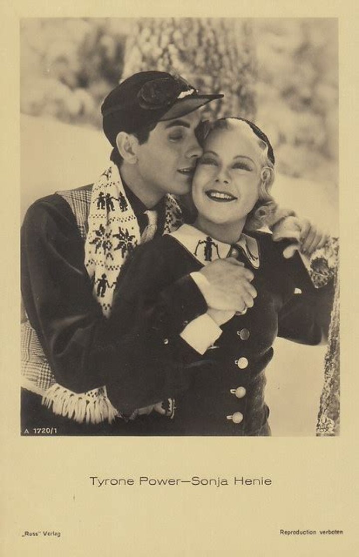 Tyrone Power and Sonja Henie for Second Fiddle Classic Hollywood, In