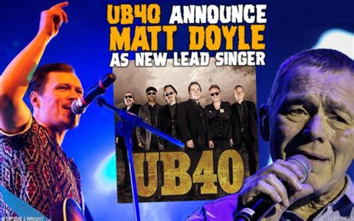 UB40 announces Matt Doyle as new lead singer
