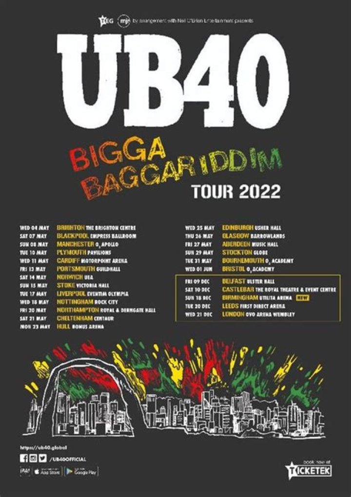 UB40 UK tour 2022 announced with new frontman Matt Doyle and live debut