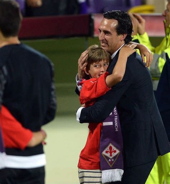 Unai Emery Kids With His Wife Meet His Son Lander Emery Fern&aacute;ndez