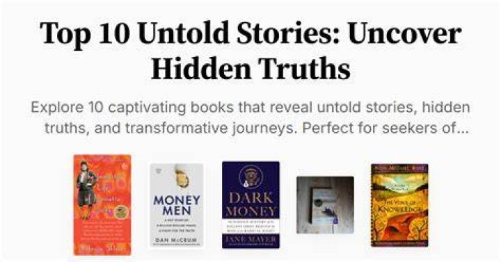 Uncover Hidden Truths And Captivating Stories